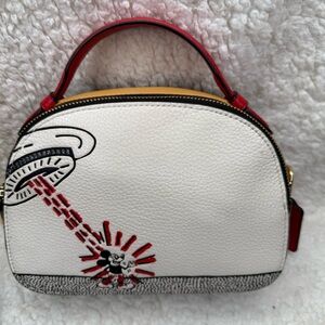 Coach Disney Mickey Mouse X Keith Haring Serena Satchel NEW w/Tags